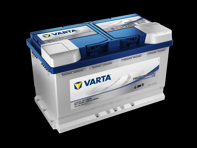 Bilde av VARTA Fritidsbatteri EFB Batteri 12V 80AH 800CCA ...